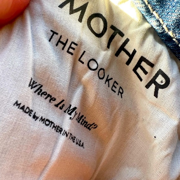 NWT Mother “The Looker” in color “Where is my mind” size 24 current retail $248. - Picture 10 of 17